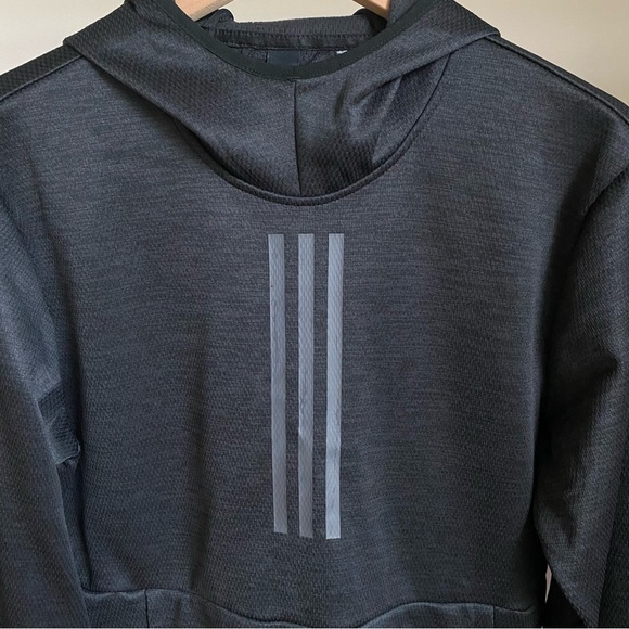 NWT Adidas Team Issue 3 Stripe Hoodie - Picture 2 of 5